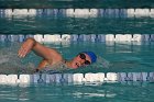 Swimming vs Babson  Wheaton College Swimming vs Babson College. - Photo By: KEITH NORDSTROM : Wheaton, Swimming, Babson